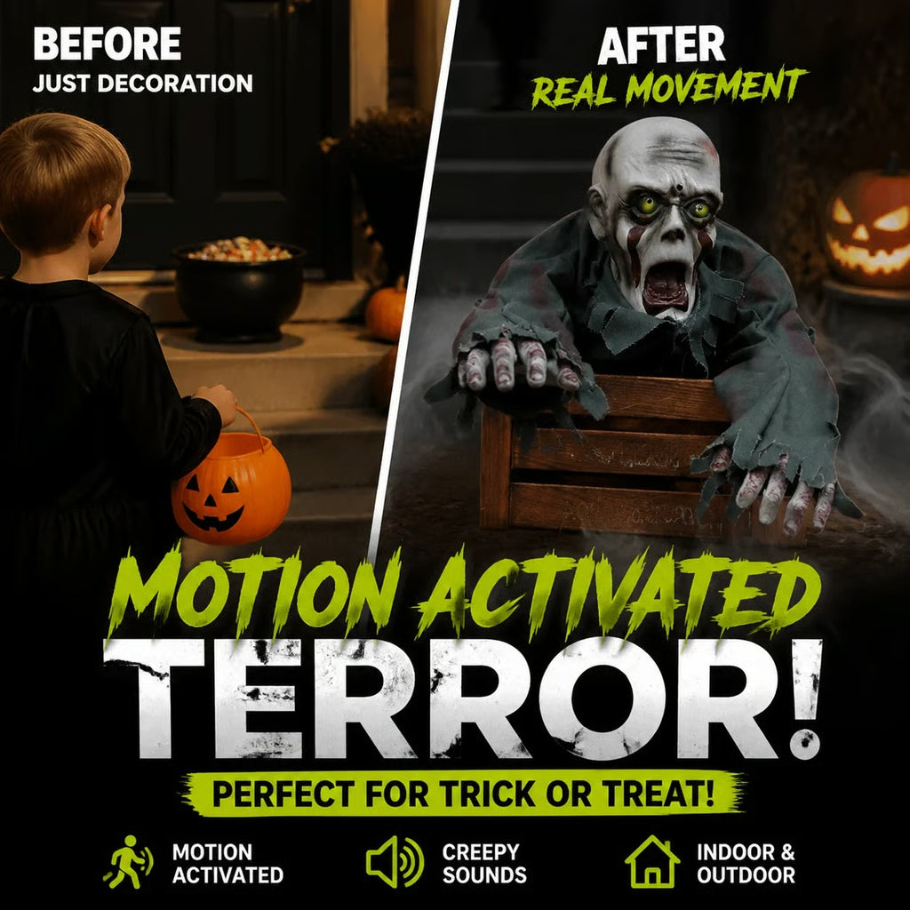 The Crawling Dead — Motion Activated Zombie