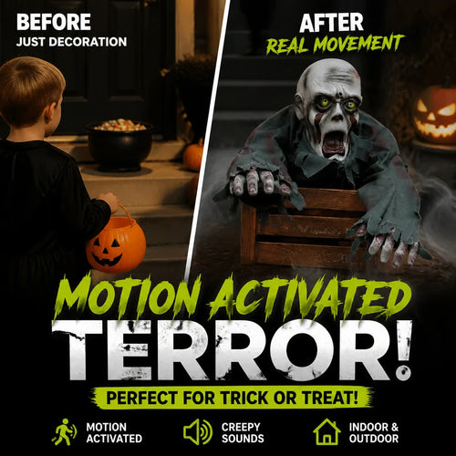The Crawling Dead — Motion Activated Zombie