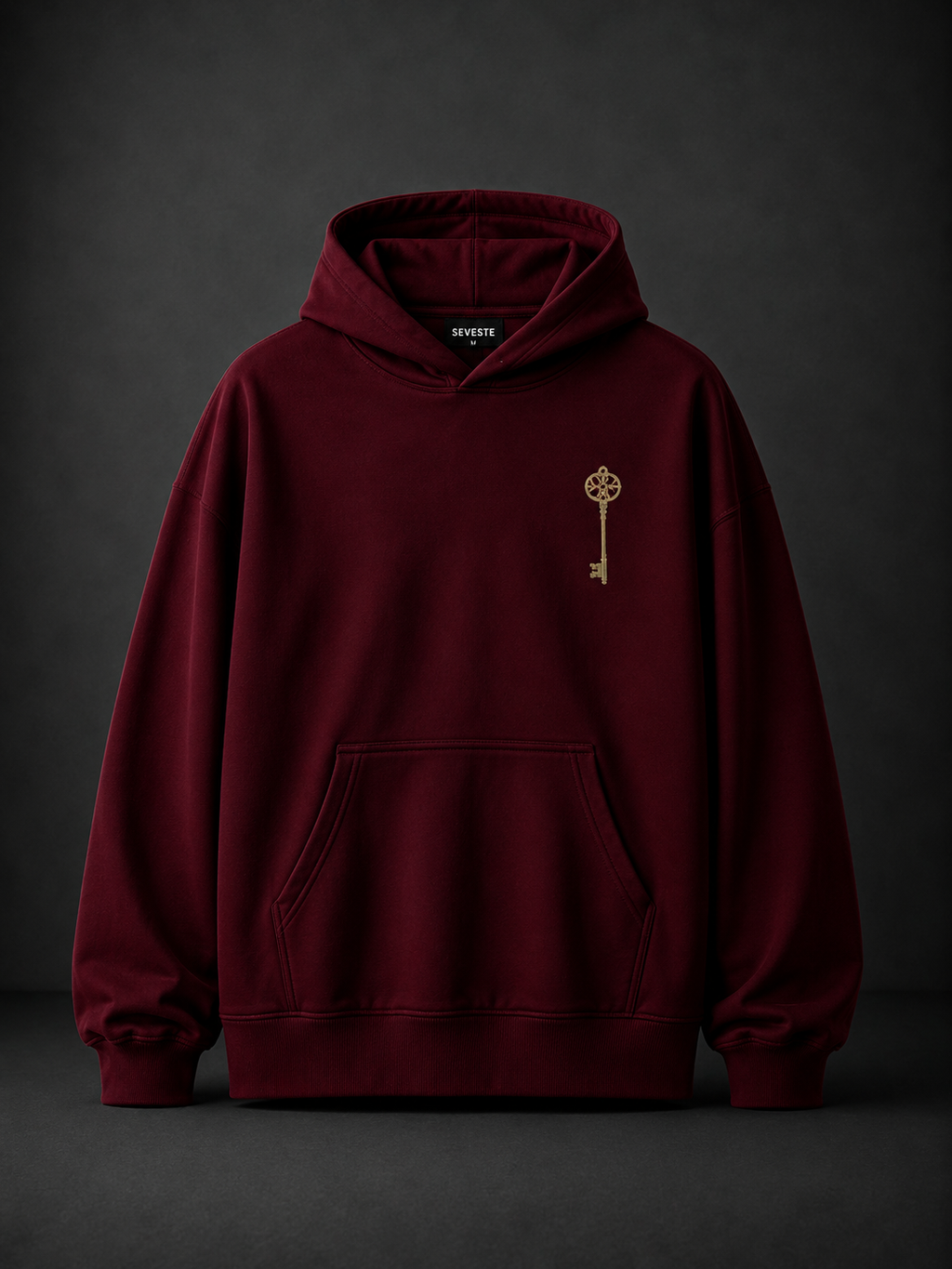 Key Of Return Oversized Hooded Sweatshirt