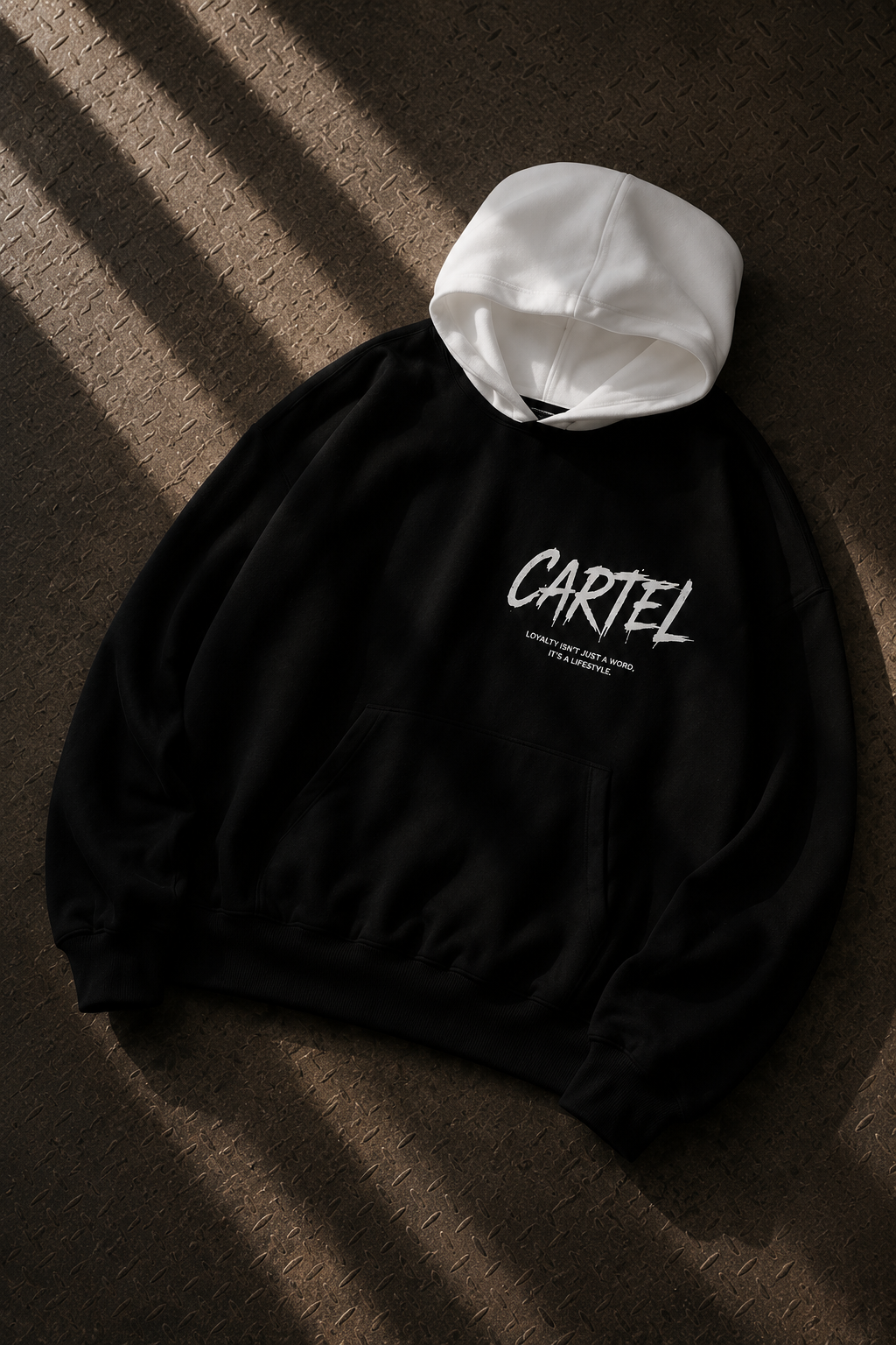 Cartel Loyalty Oversized Hooded Sweatshirt