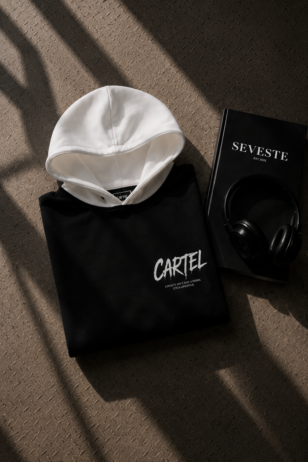 Cartel Loyalty Oversized Hooded Sweatshirt
