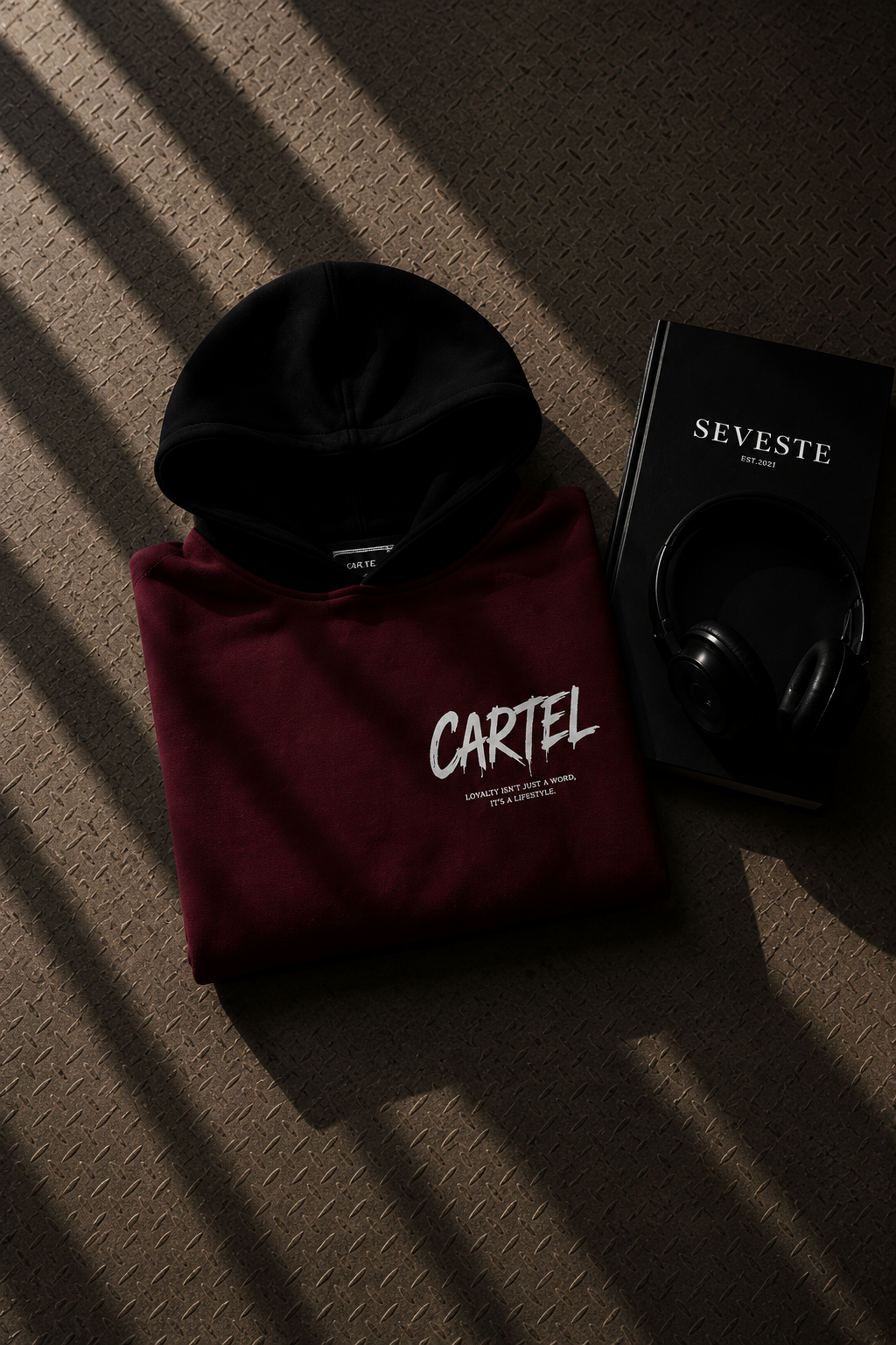 Cartel Loyalty Oversized Hooded Sweatshirt