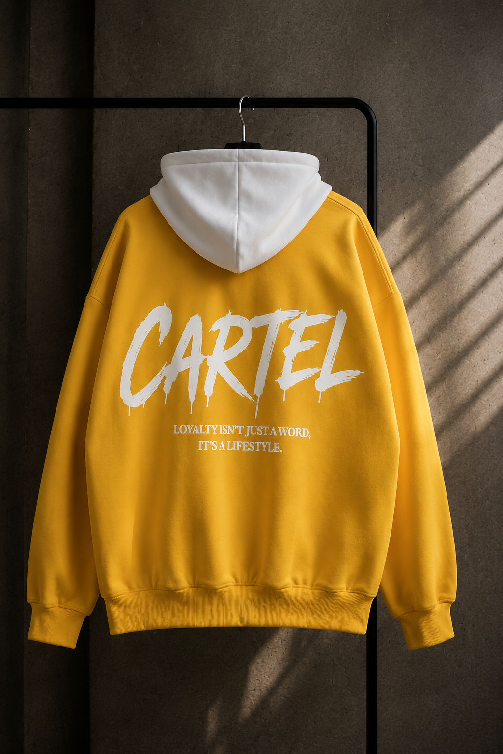 Cartel Loyalty Oversized Hooded Sweatshirt