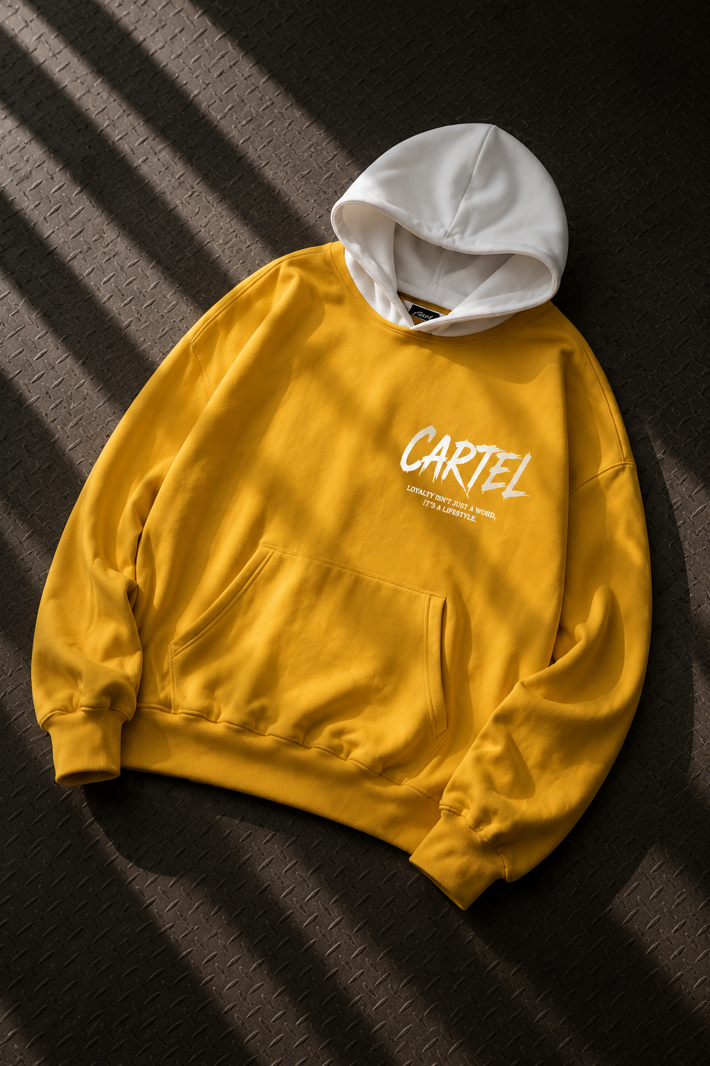 Cartel Loyalty Oversized Hooded Sweatshirt