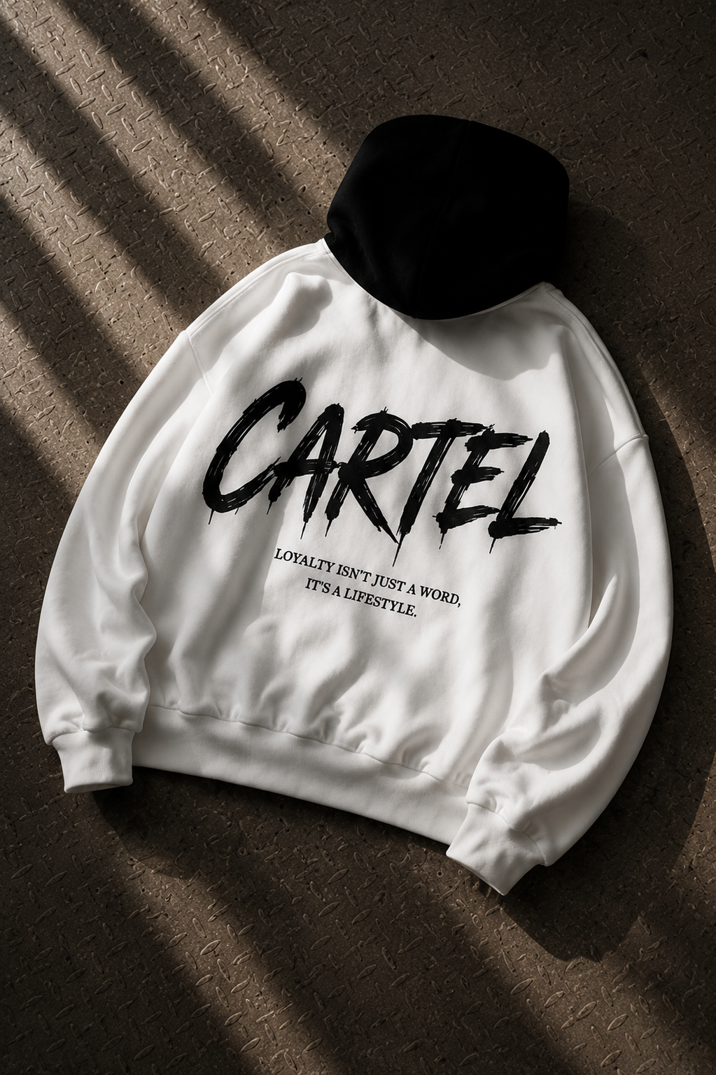 Cartel Loyalty Oversized Hooded Sweatshirt