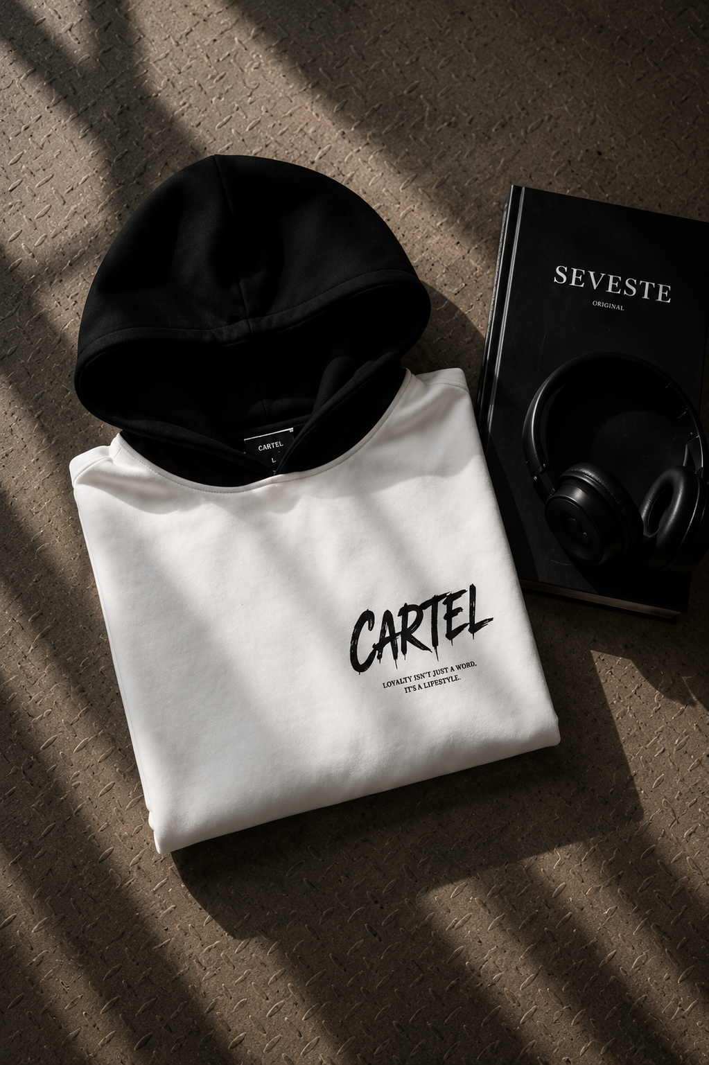 Cartel Loyalty Oversized Hooded Sweatshirt