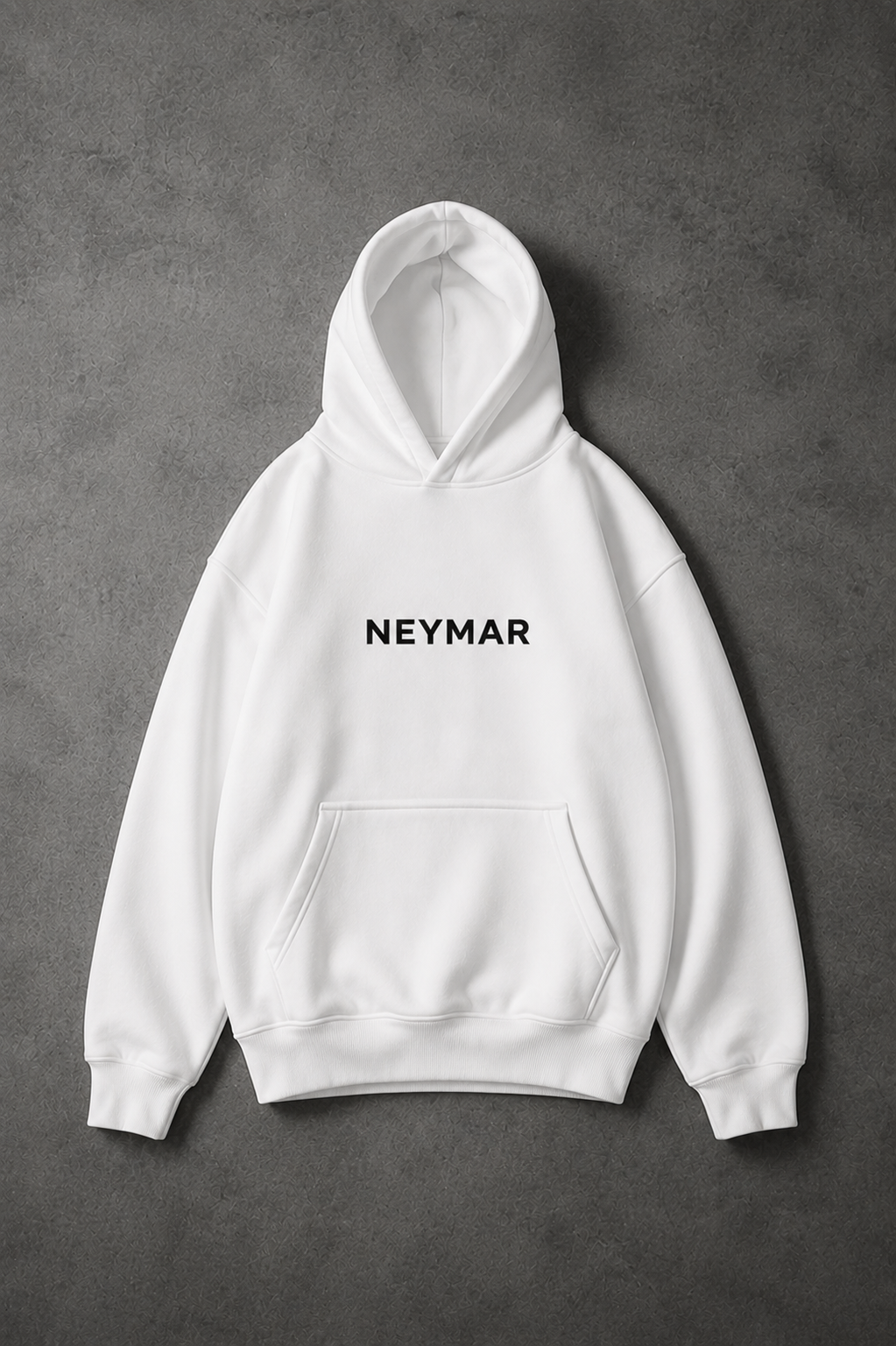 Neymar Oversized Hooded Sweatshirt