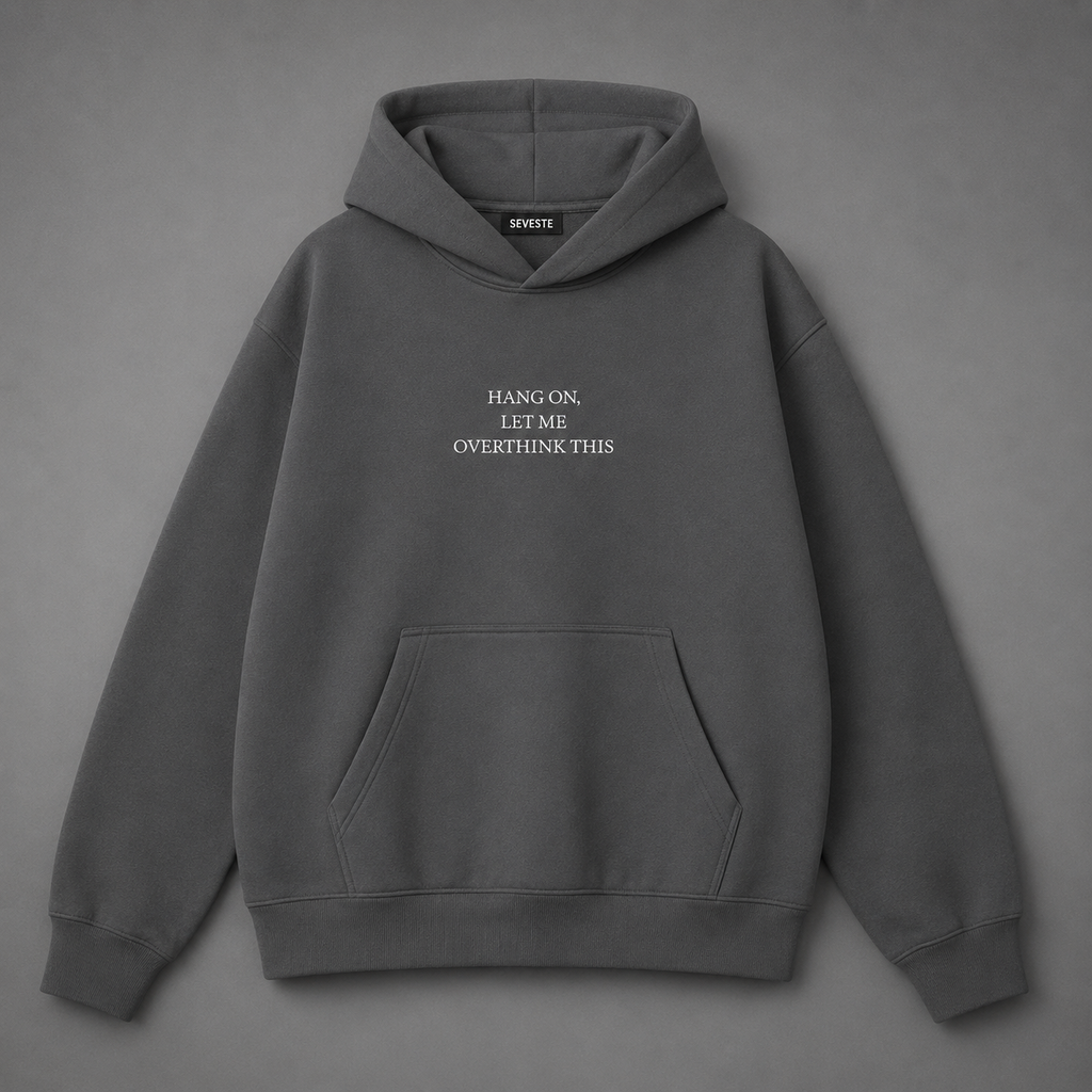 Overthink Oversized Hooded Sweatshirt