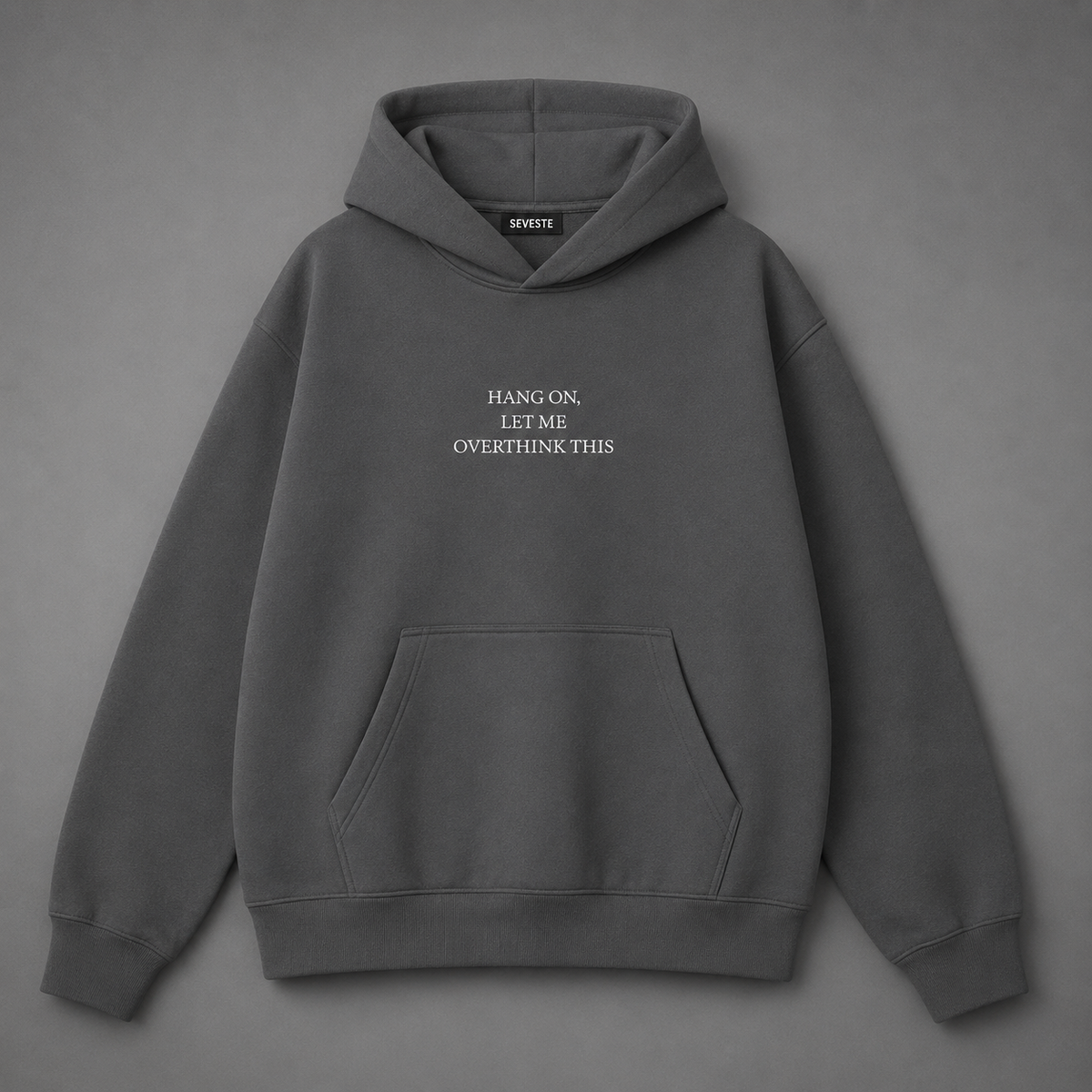 Overthink Oversized Hooded Sweatshirt