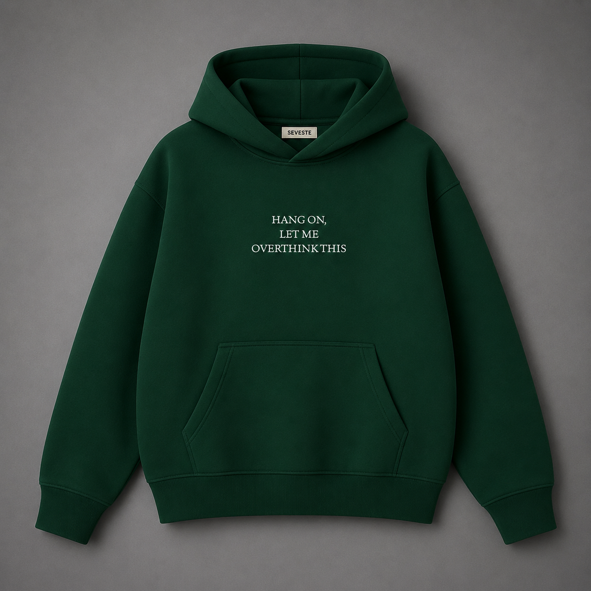 Overthink Oversized Hooded Sweatshirt