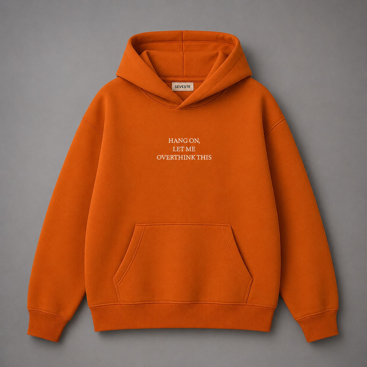 Overthink Oversized Hooded Sweatshirt