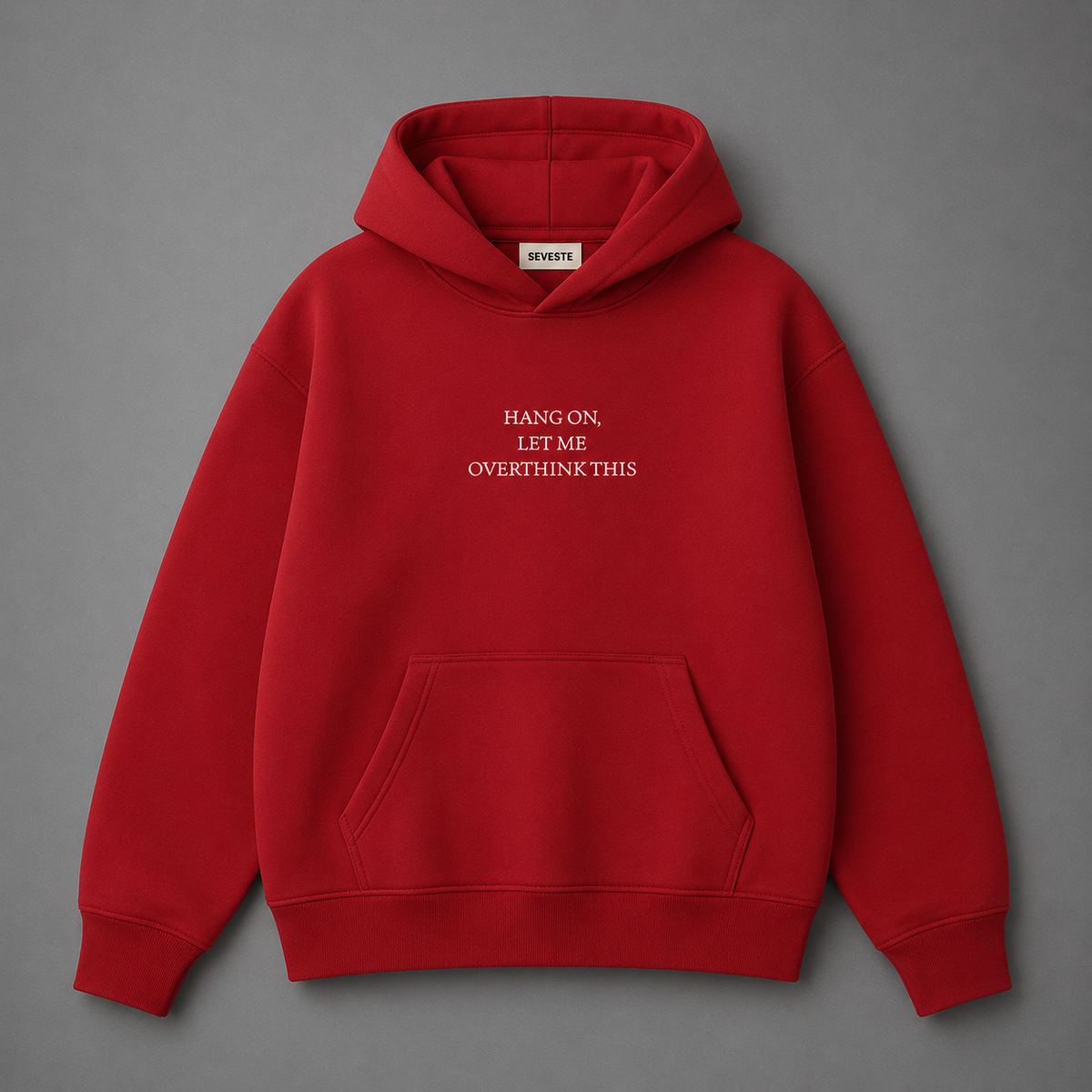 Overthink Oversized Hooded Sweatshirt