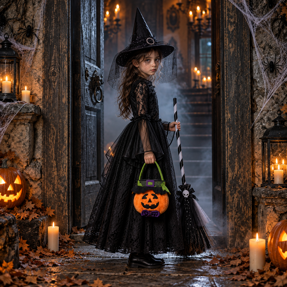 The Midnight Witch — Kids Halloween Costume