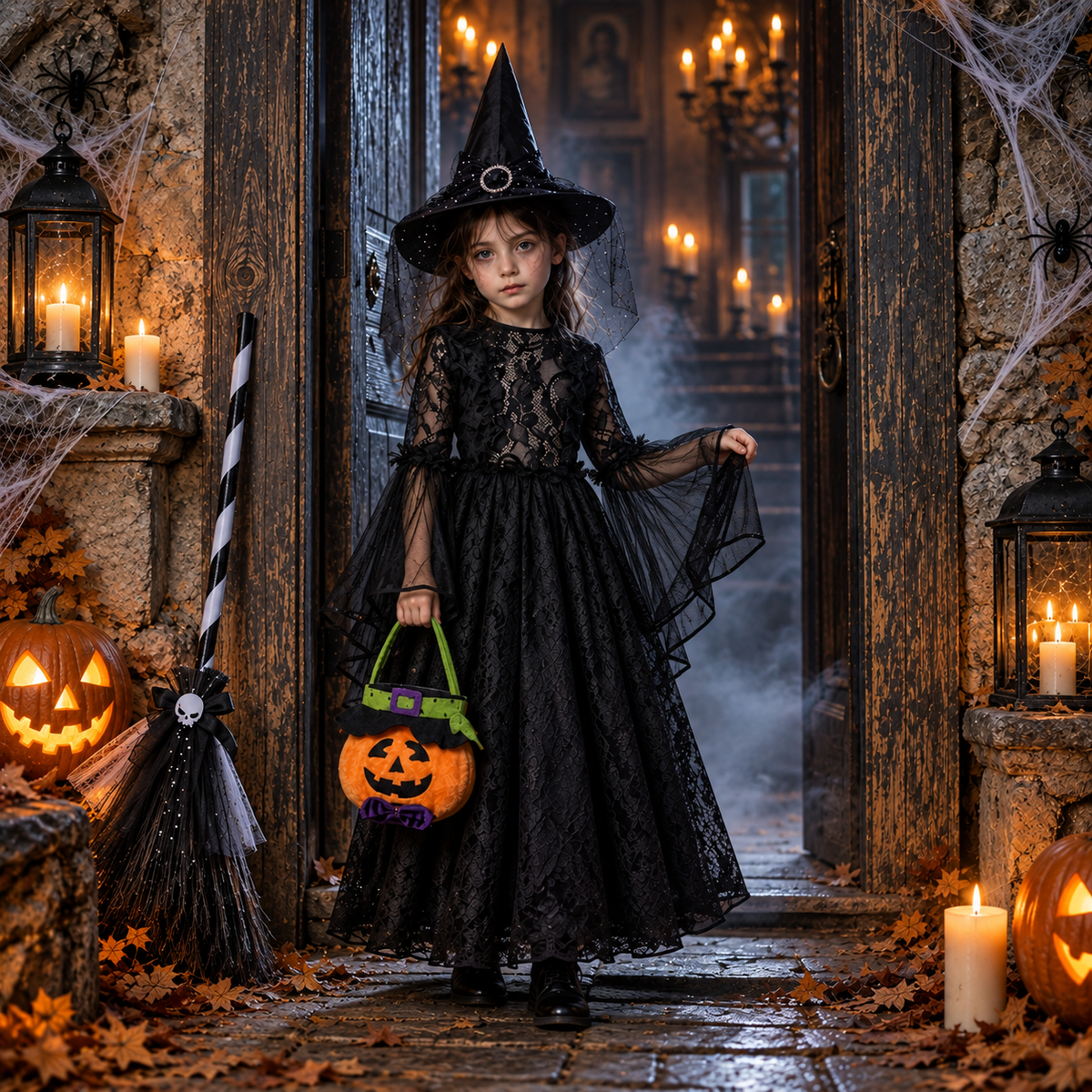 The Midnight Witch — Kids Halloween Costume