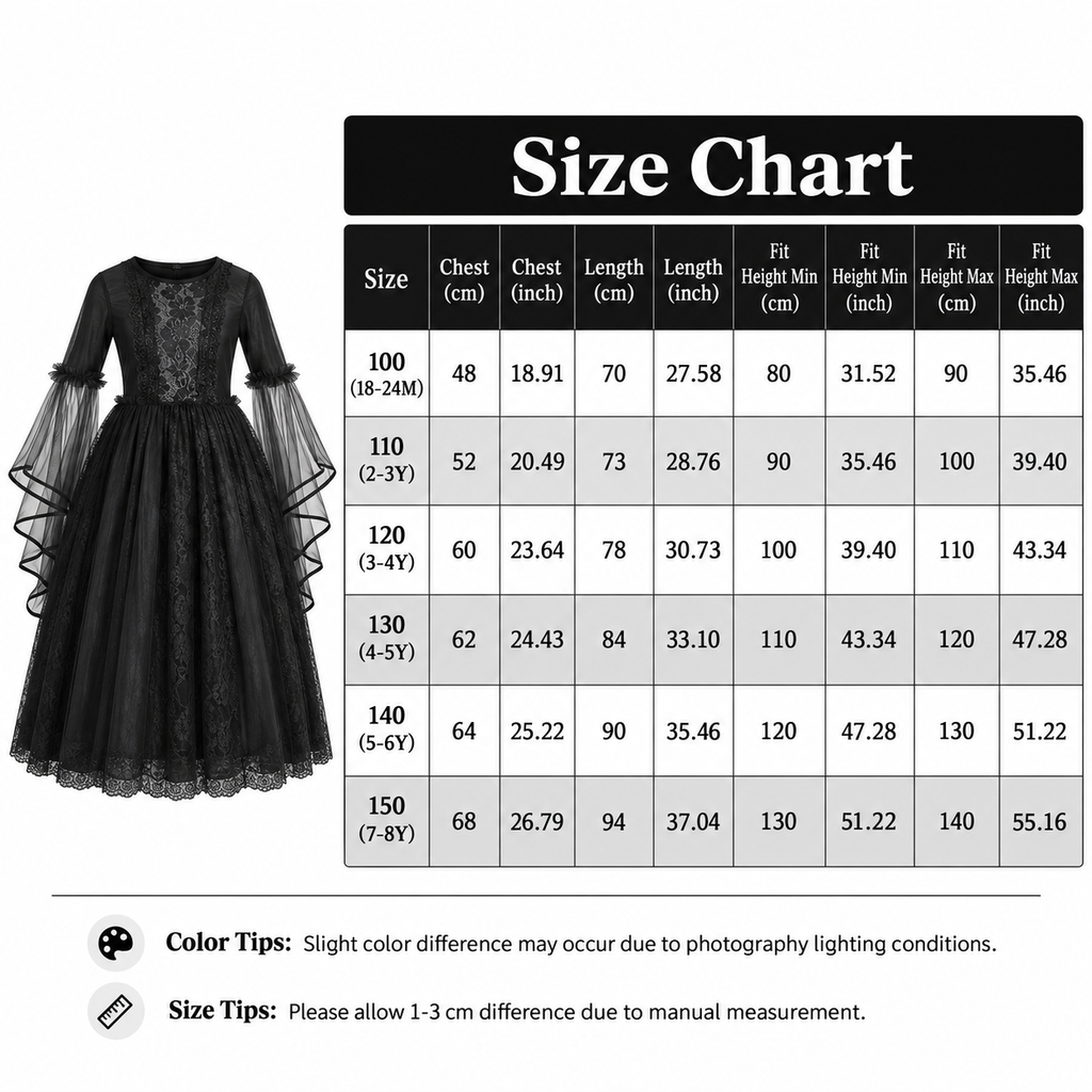 The Midnight Witch — Kids Halloween Costume