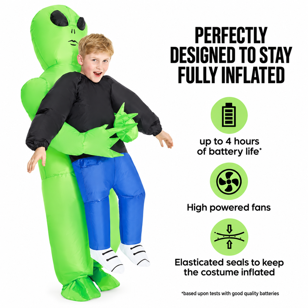The Green Invader — Carry Me Costume