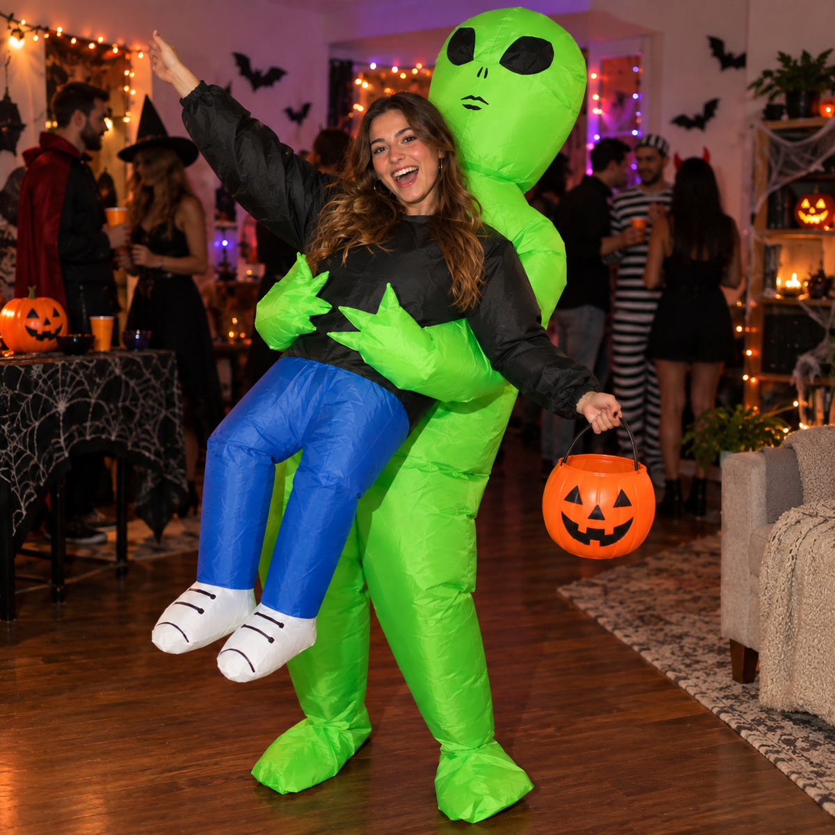 The Green Invader — Carry Me Costume