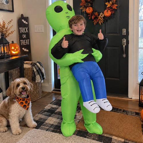 The Green Invader — Carry Me Costume