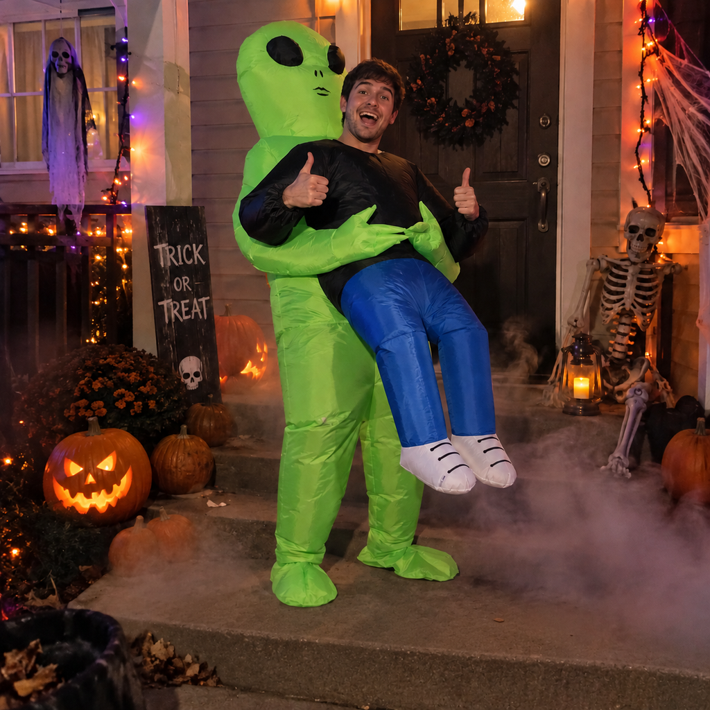 The Green Invader — Carry Me Costume