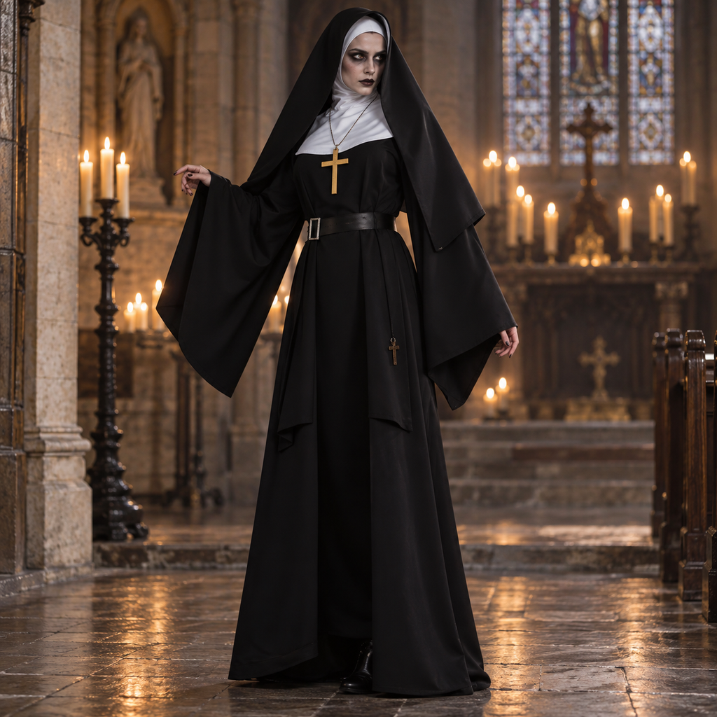 The Haunted Sister — Horror Nun Costume