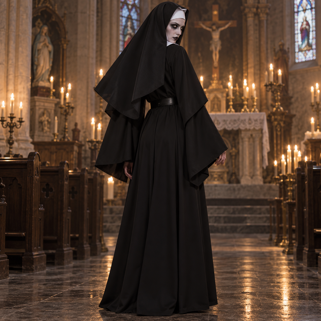 The Haunted Sister — Horror Nun Costume