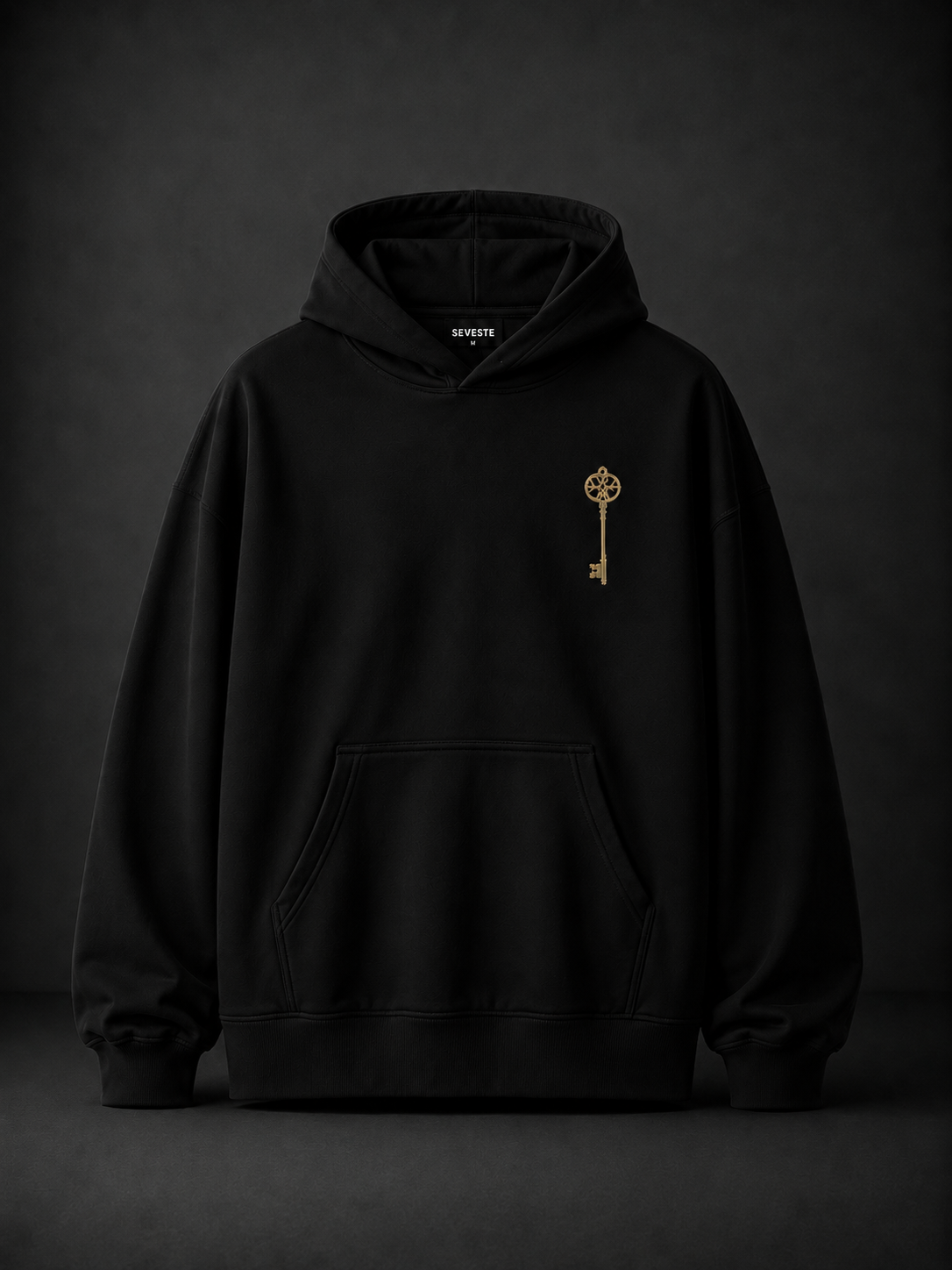 Key Of Return Oversized Hooded Sweatshirt