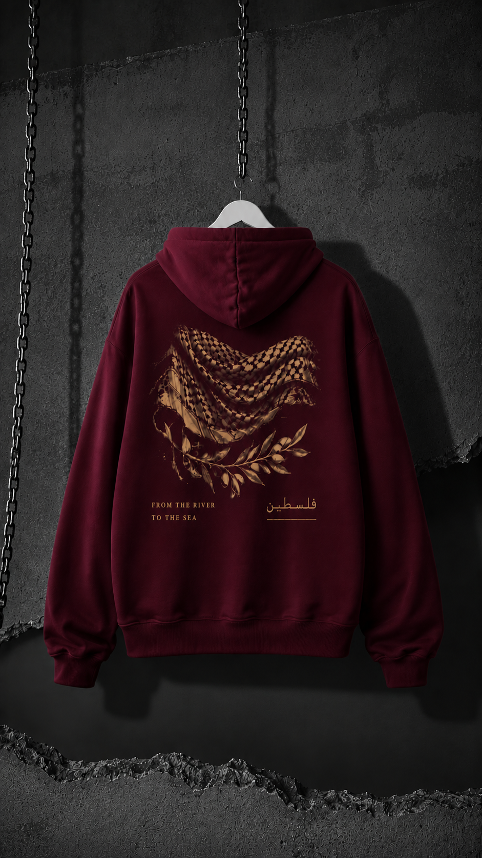 Resistance Oversized Hooded Sweatshirt