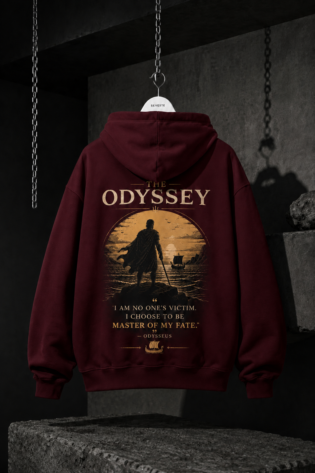 The Odyssey Oversized Hooded Sweatshirt