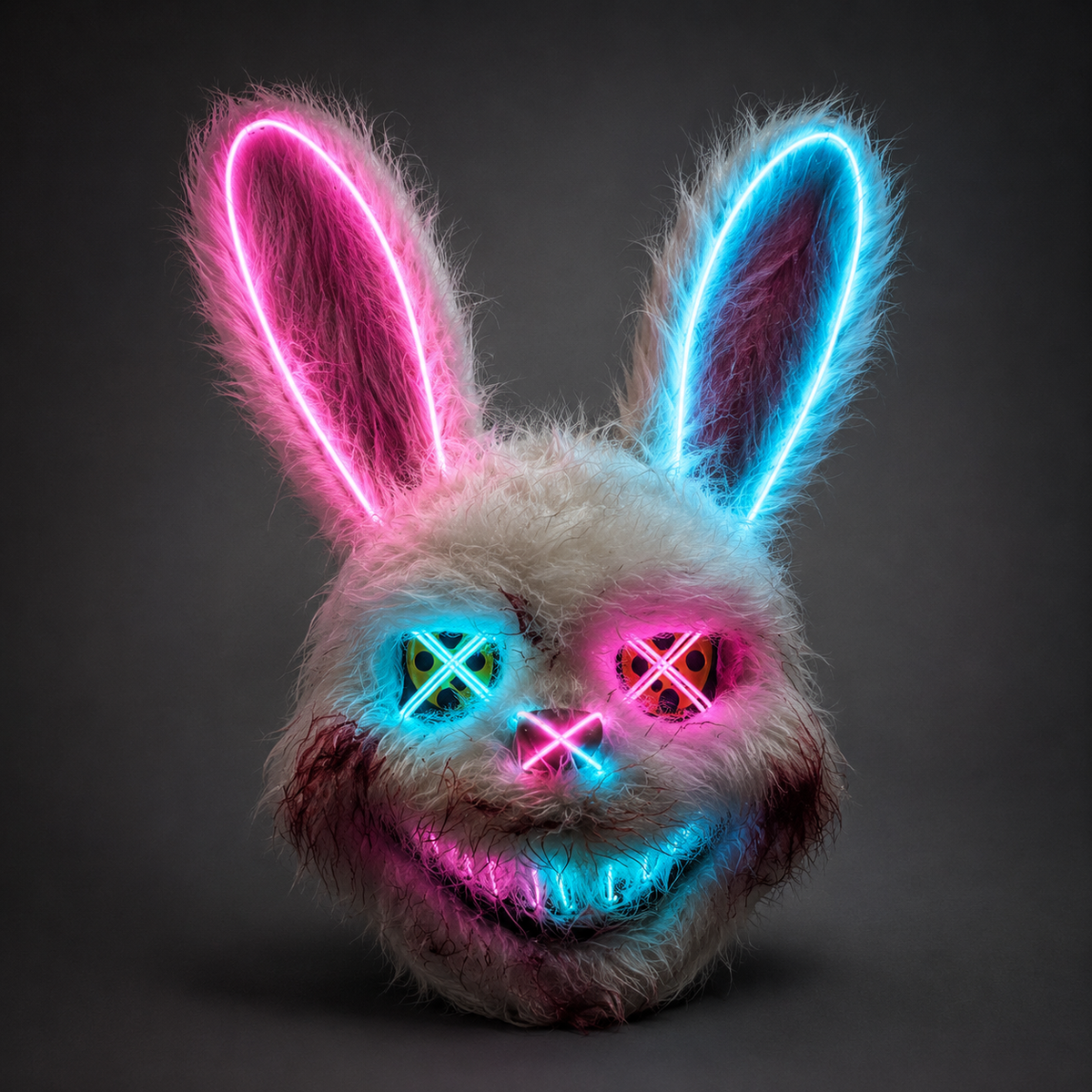 The Killer Bunny — LED Horror Mask