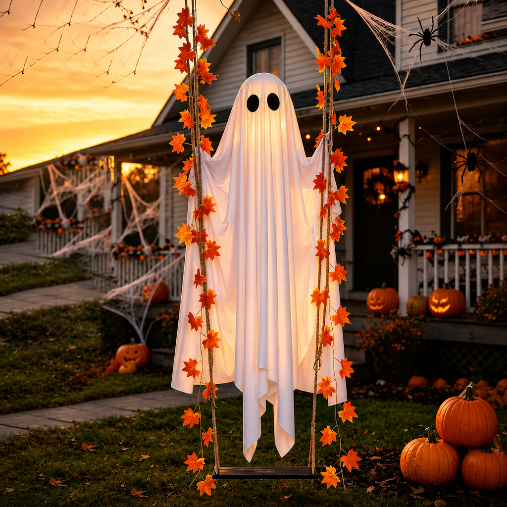 The Swinging Spirit — Halloween Outdoor Decoration