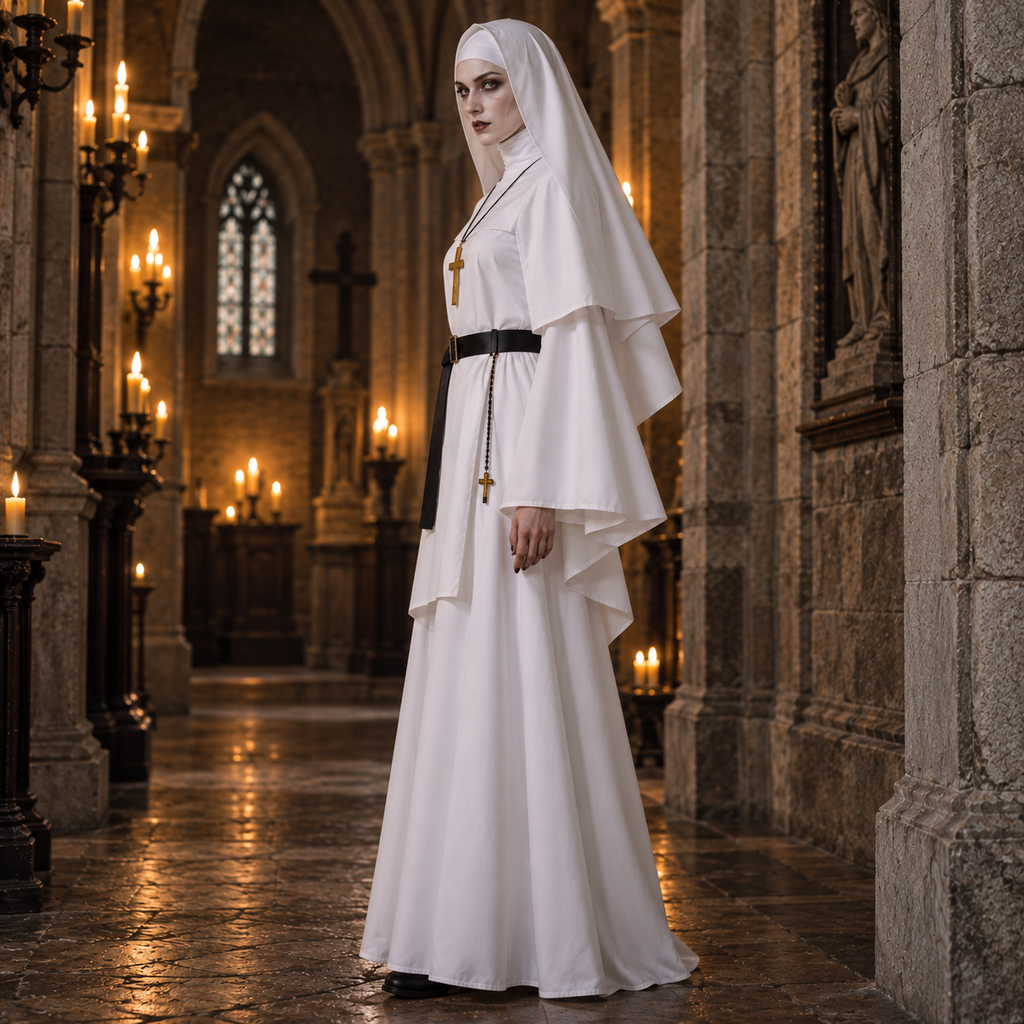 The Haunted Sister — Horror Nun Costume