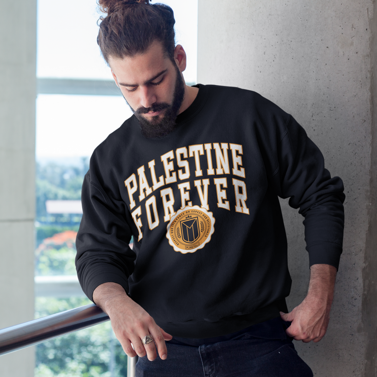 Forever Homeland Oversized Crewneck