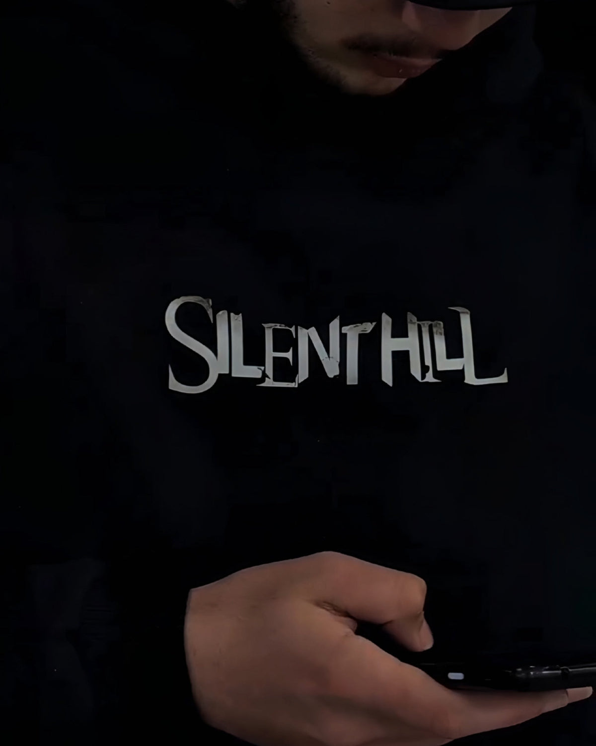 Silent Hill Oversized Hooded Sweatshirt