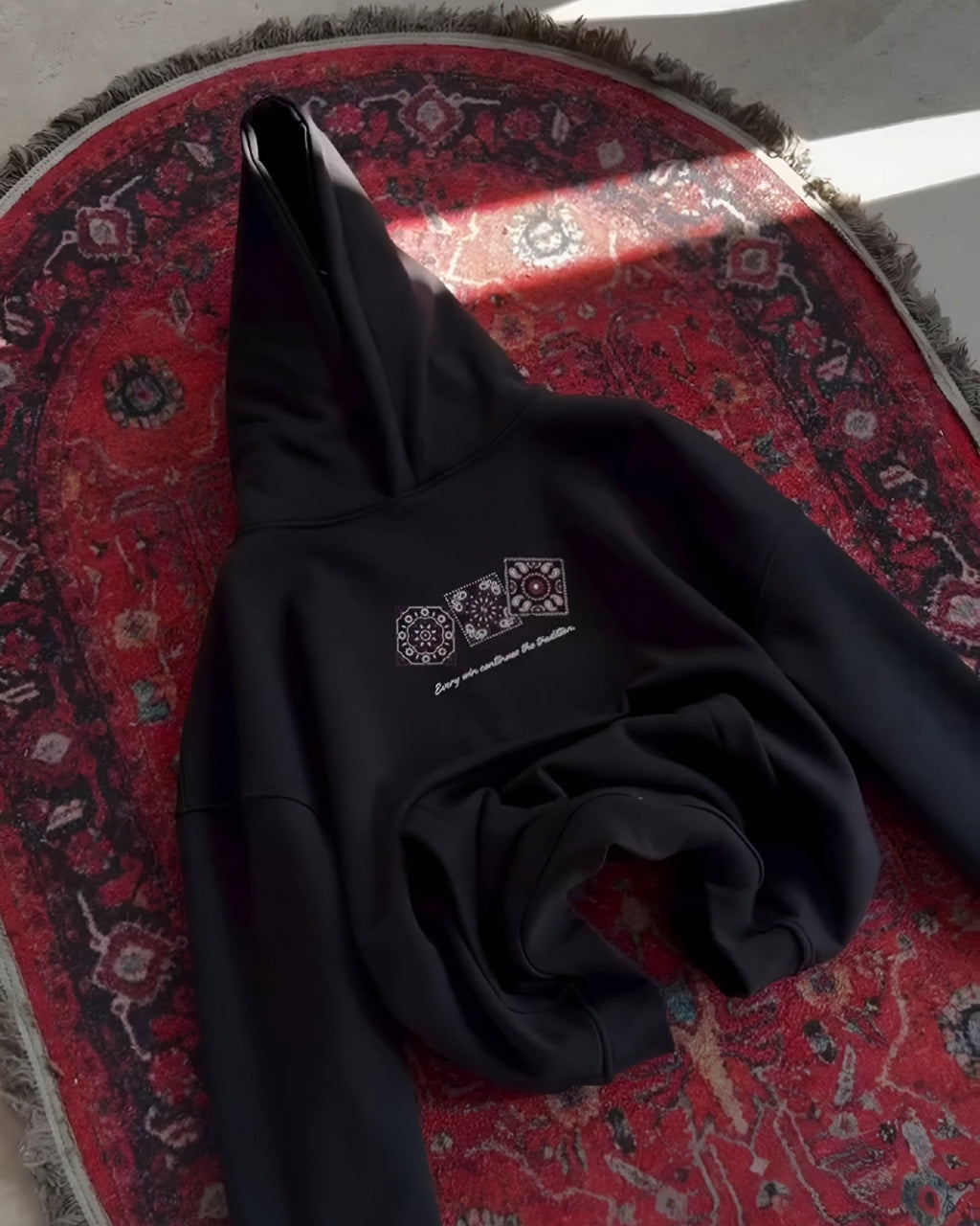 Tradition Oversized Hooded Sweatshirt