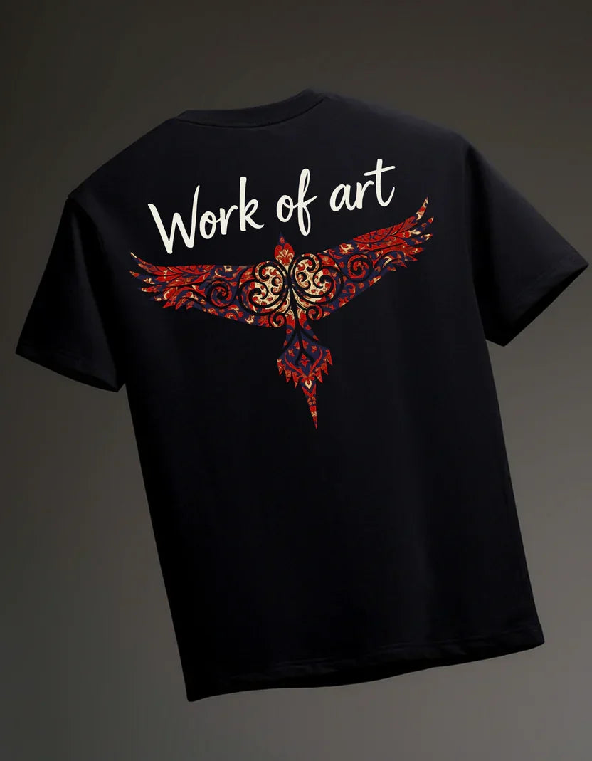 Work of Art Oversized Tee