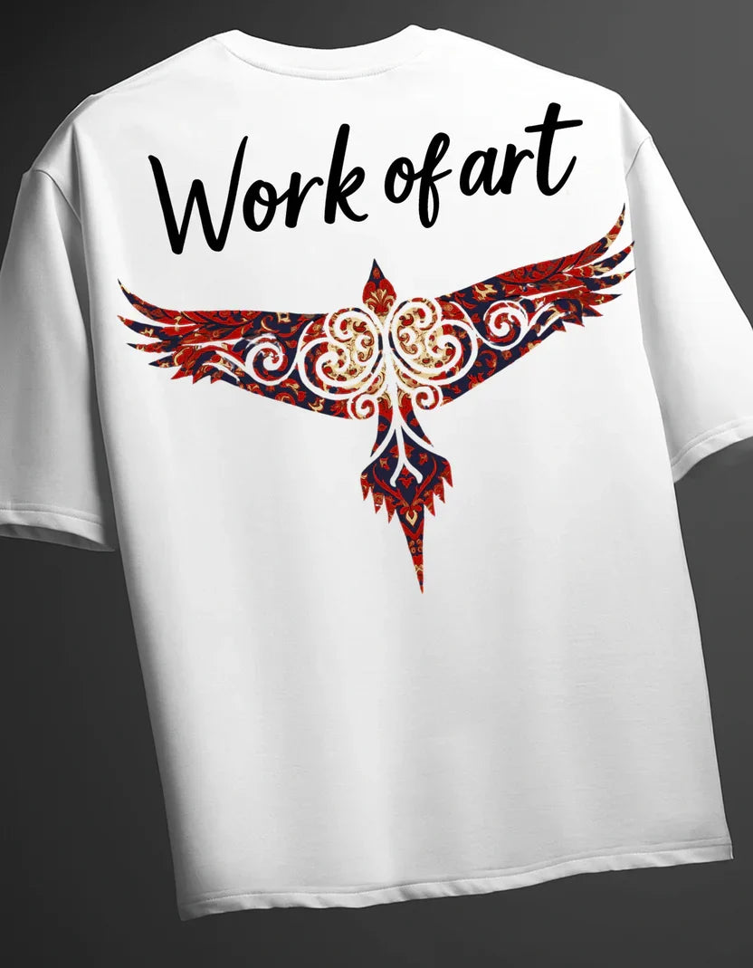 Work of Art Oversized Tee