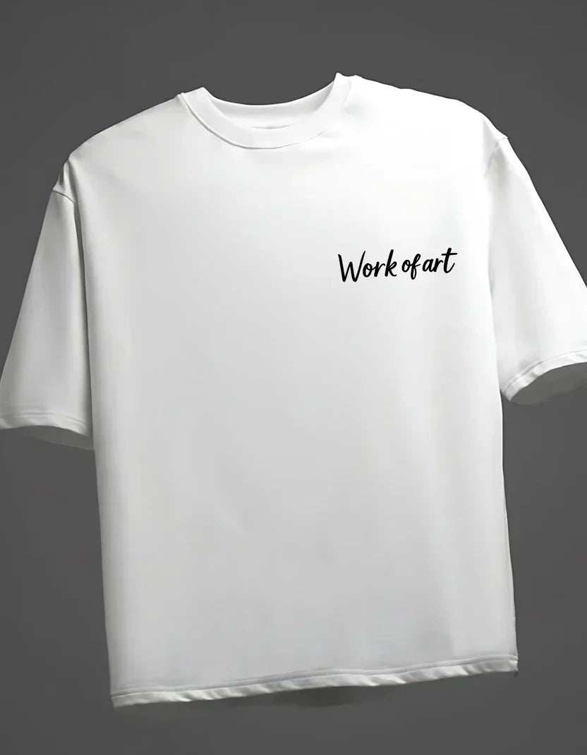 Work of Art Oversized Tee