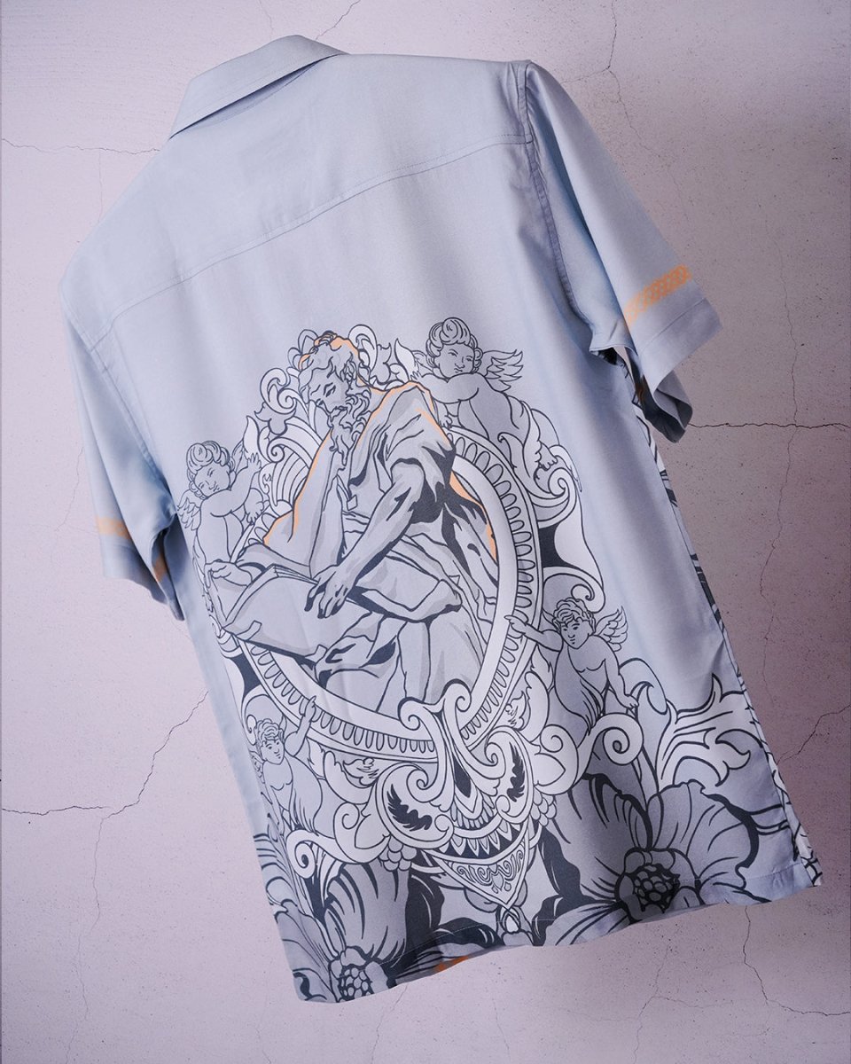 Greek Art Graphic Relaxed Fit Shirt