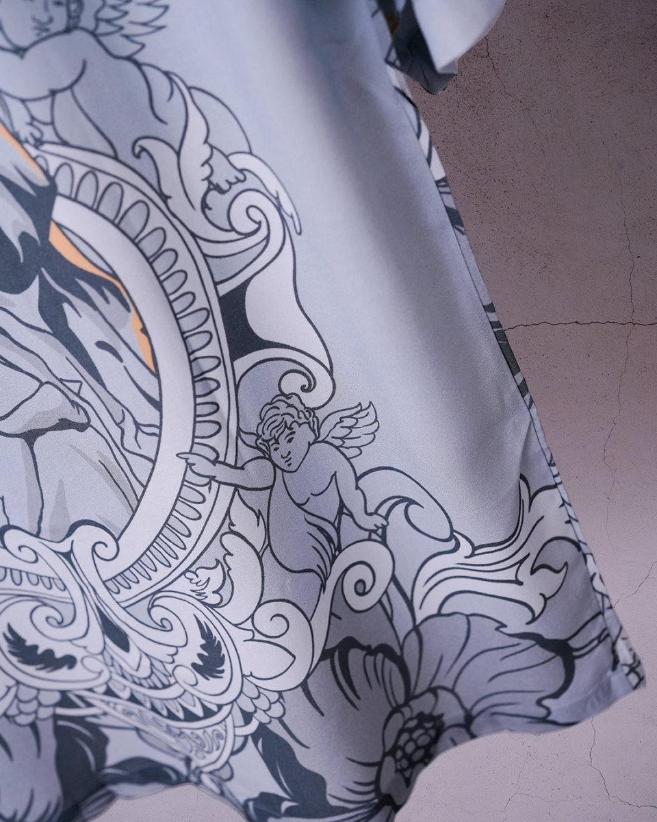 Greek Art Graphic Relaxed Fit Shirt