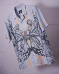 Greek Art Graphic Relaxed Fit Shirt