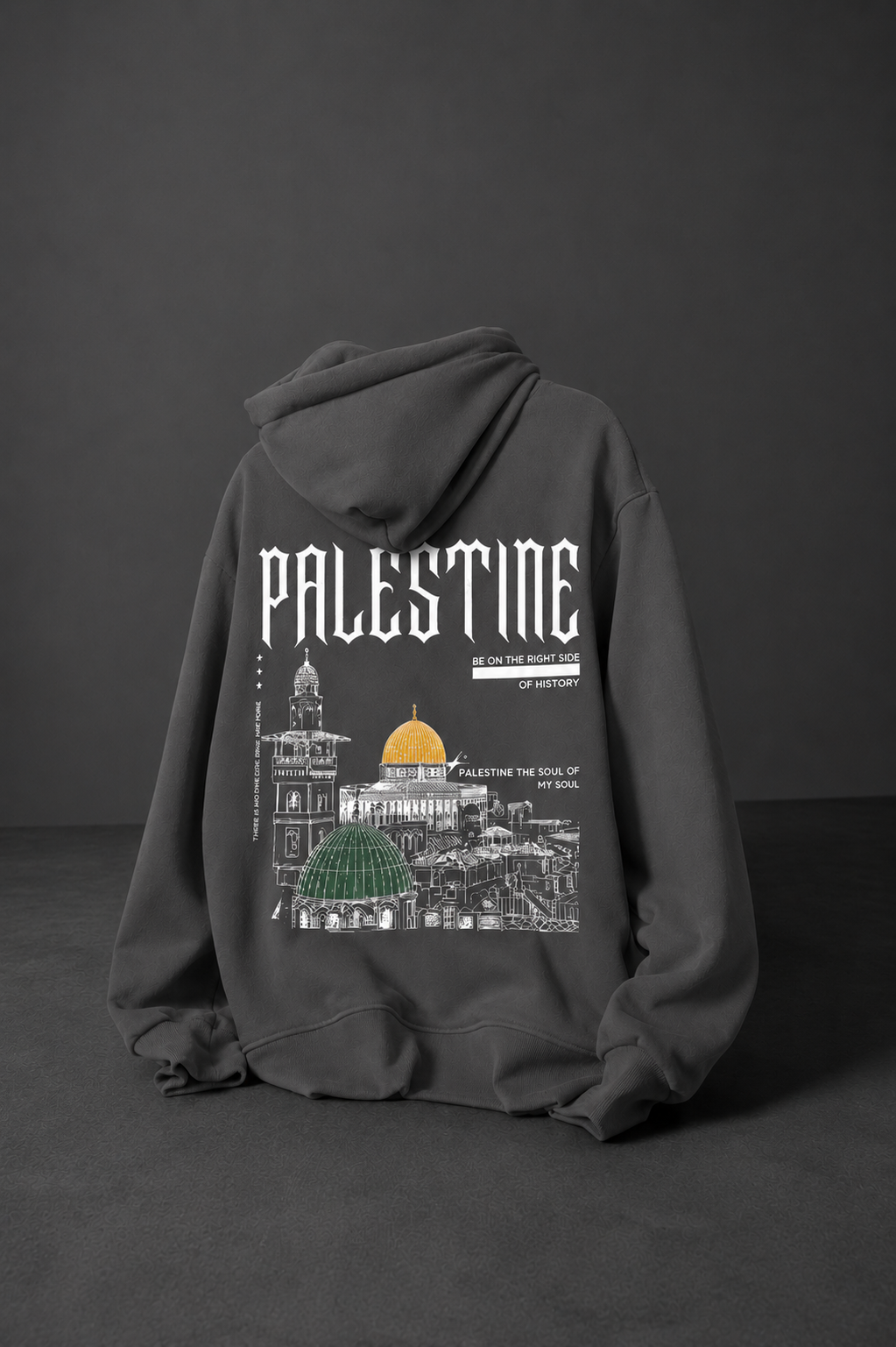 Be On The Right Side of History Oversized Hooded Sweatshirt