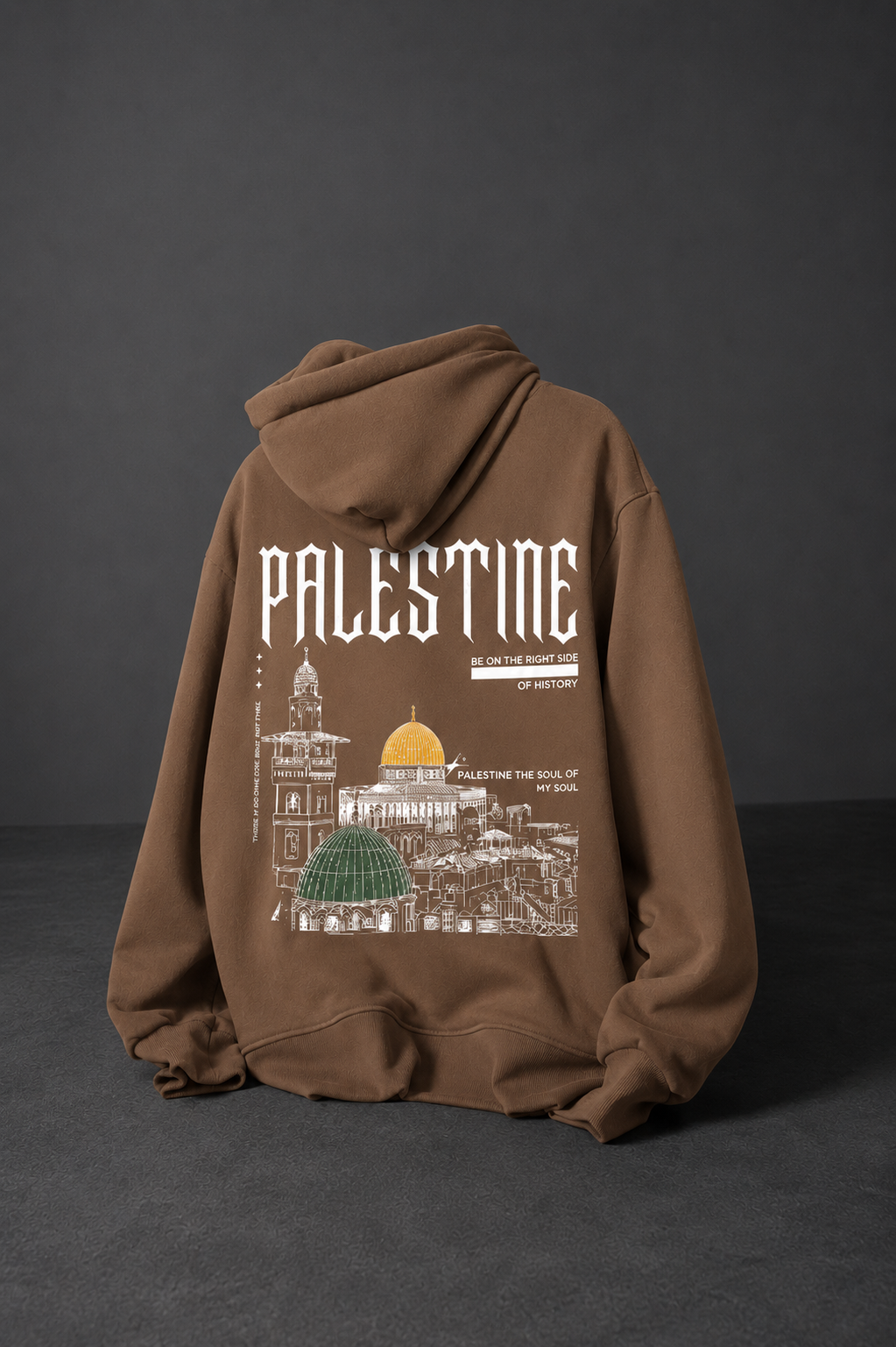Be On The Right Side of History Oversized Hooded Sweatshirt