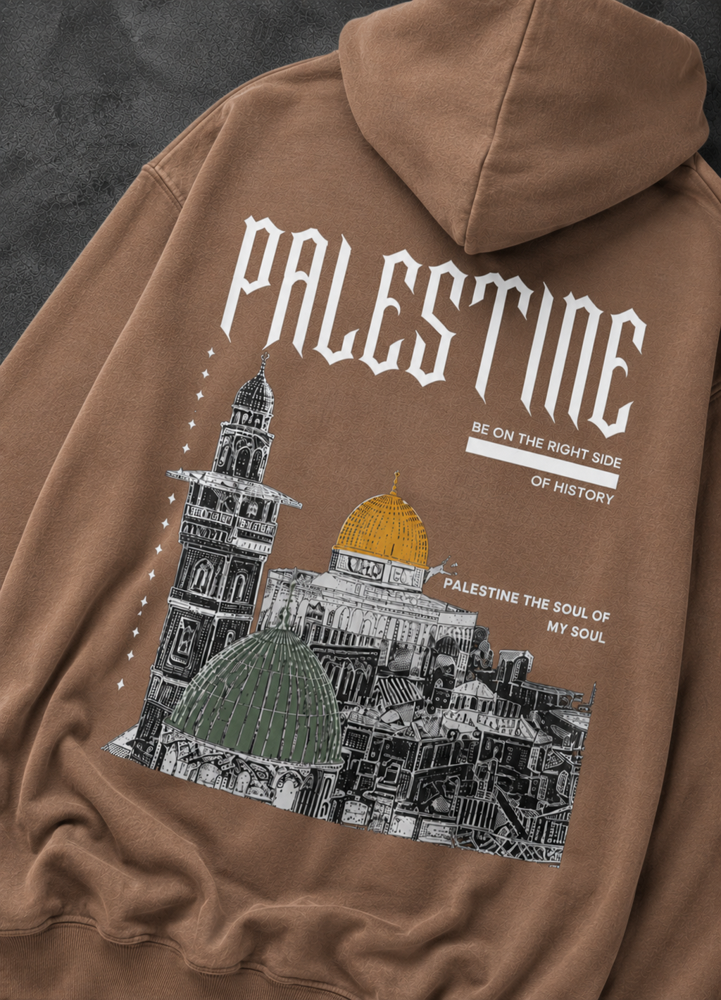 Be On The Right Side of History Oversized Hooded Sweatshirt