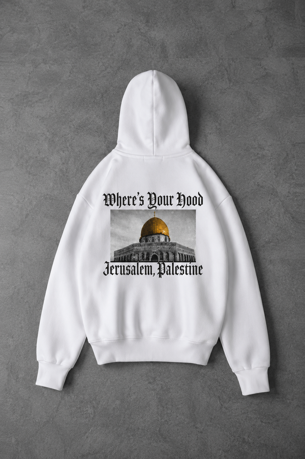 Dome of Hope Oversized Hooded Sweatshirt