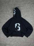 More Than Six Oversized Hooded Sweatshirt