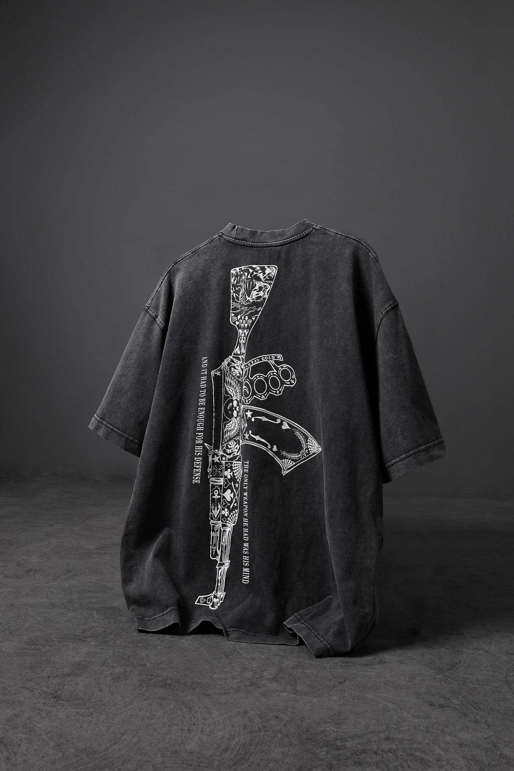 AK47 - Washed Oversized Tee
