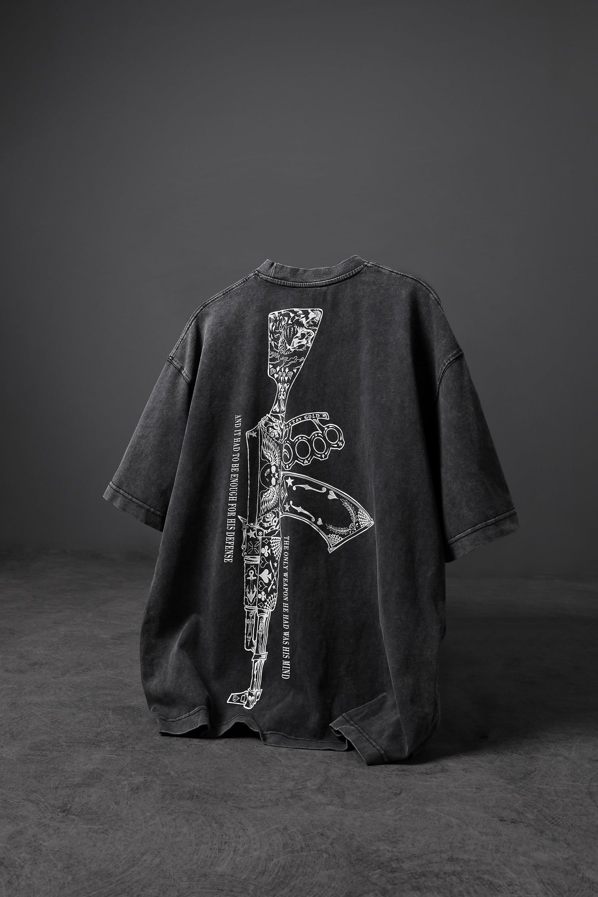 AK47 - Washed Oversized Tee