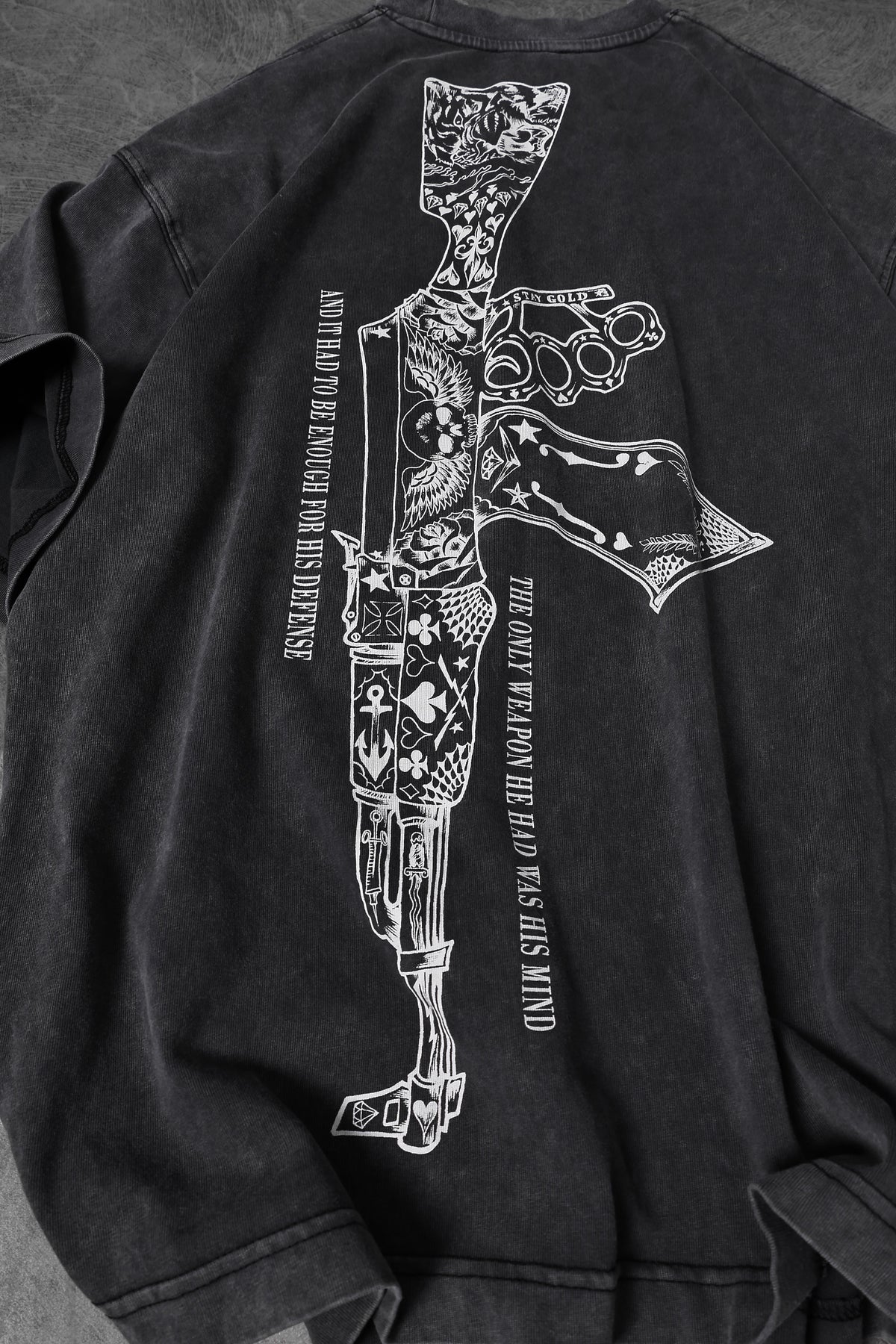 AK47 - Washed Oversized Tee