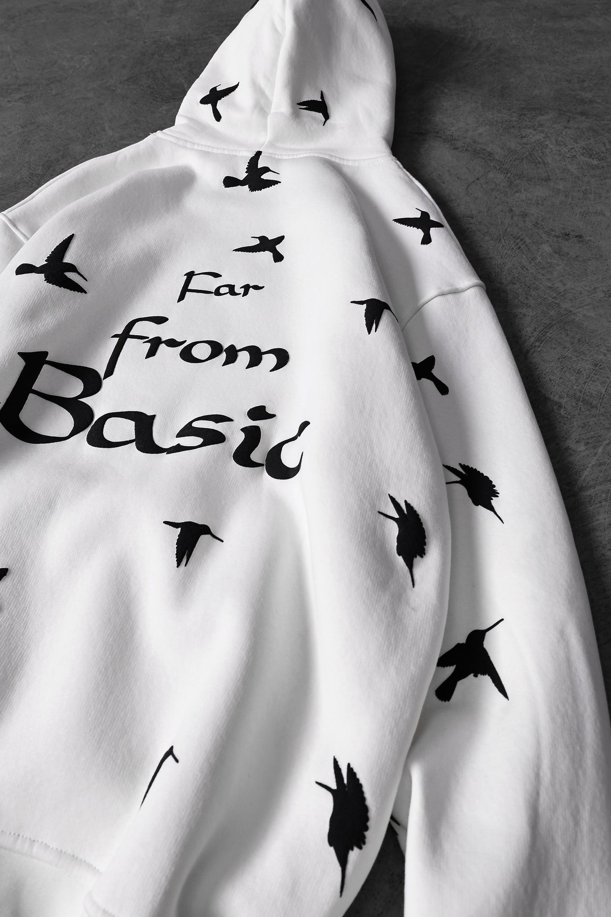 Far From Basic Oversized Hooded Sweatshirt