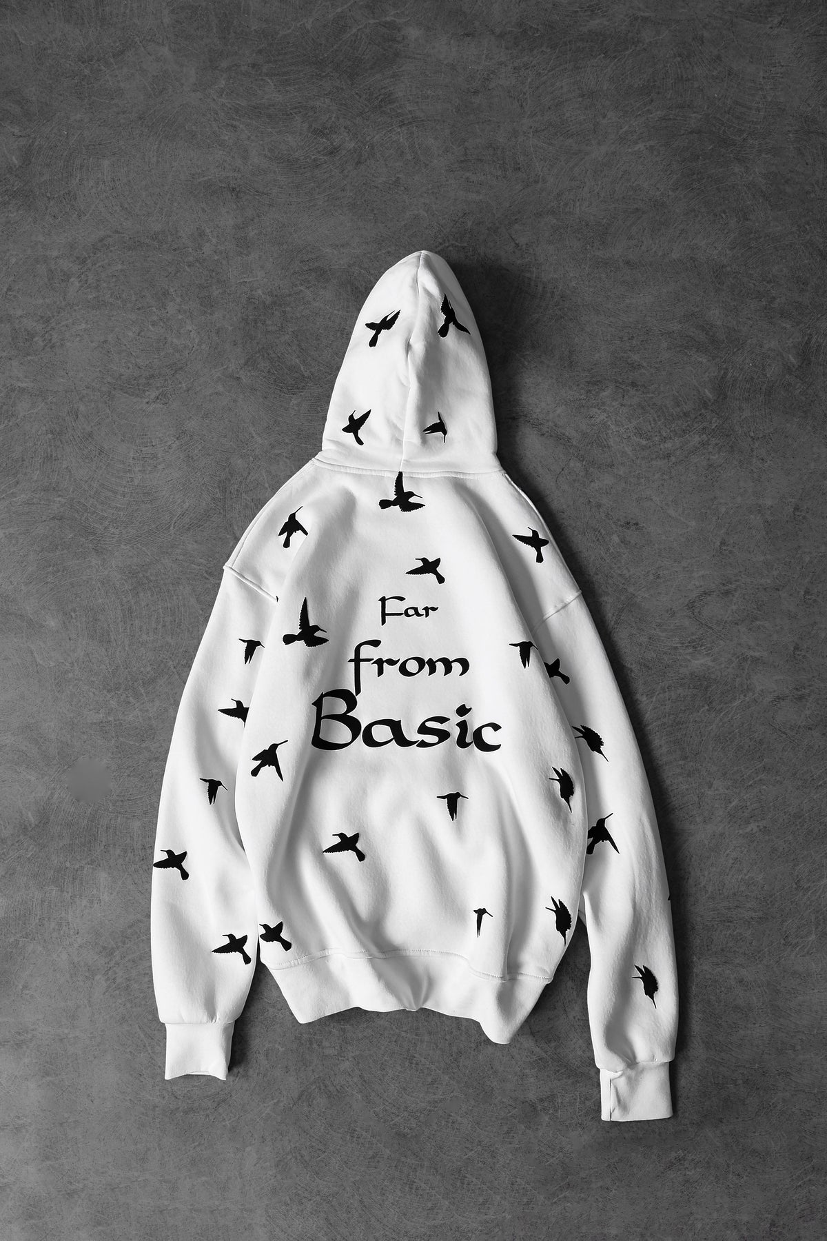Far From Basic Oversized Hooded Sweatshirt